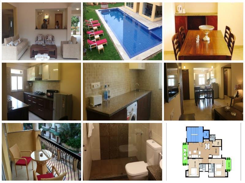 Veera Strand Park Serviced Apartments Калангуте Екстериор снимка